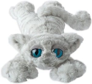 Manhattan Toy Lavish Lanky Cats Snow White & Grey Plush Stuffed Animal, 12" - Picture 1 of 3