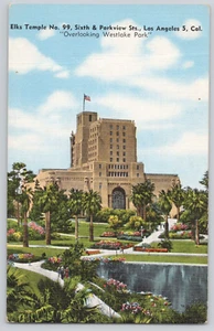 Postcard Elks Temple No. 99, Los Angeles, California - Picture 1 of 2
