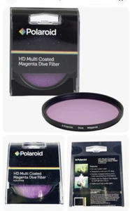 Polaroid 52mm HD Multi Coated Magenta Dive Filter - Picture 1 of 2