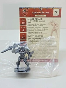 D&D Miniatures Blood War Lord of Blades #39 Rare - Neu - Bild 1 von 2