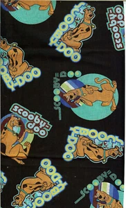 rare! SCOOBY DOO ON BLACK - BTFQ - 18"X22" - Picture 1 of 2