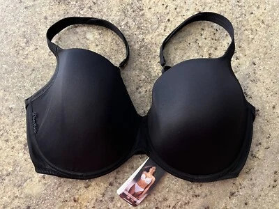 Sujetador con aros Anita Rosa Faia Twin Contour 34G Microfibra Camiseta Sujetador Negro ¡NUEVO CON ETIQUETAS! Foto 1 de 4
