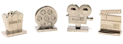 Scene It? DVD Game Replacement Pieces Original Movie Tokens Movers  2002 - Image 1 of 2