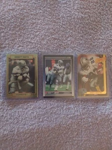 EMMITT SMITH ROOKIE CARDS 1990 SCORE AND ACTION PACKED NEAR MINT-MINT LOT 3 B - Picture 1 of 3