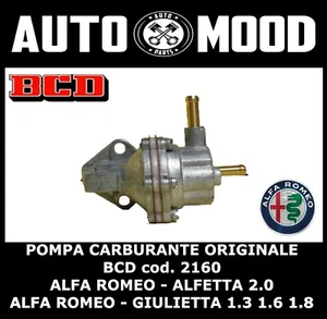 KRAFTSTOFFPUMPE FUEL PUMP ORIGINAL BCD 2160 ALFA ROMEO ALFETTA 2.0 GIUELIETTA - Bild 1 von 2