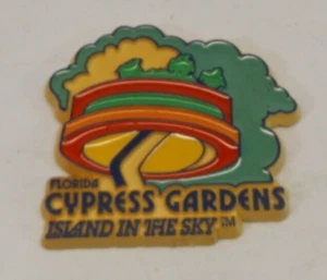 Florida Cypress Gardens Island in the Sky Plastic Refrigerator Magnet - Travel - Picture 1 of 1
