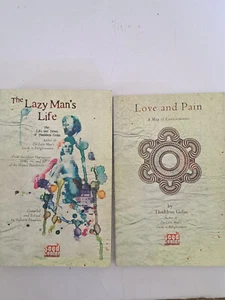 Thaddeus Golas 2 Book Lot - The Lazy Man's Life and Love and Pain - SUPER RARE - Bild 1 von 7
