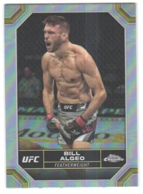 2024 Topps Chrome UFC Bill Algeo #27 Refractor - Image 1 of 2