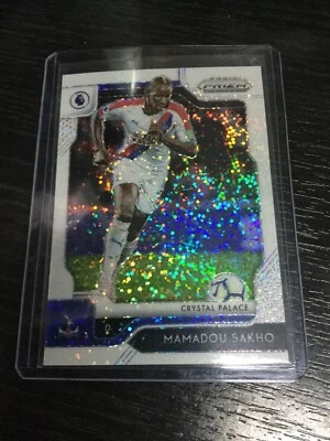 2019-20 Prizm Premier EPL White Sparkle #219 Mamadou Sakho Crystal Palace 10/15 - Image 1 of 2