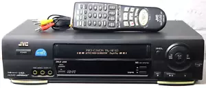 JVC PRO-CISION 19u 4 Head HR-VP673U VCR VHS Player Recorder Working w/ Remote D4 - Picture 1 of 13