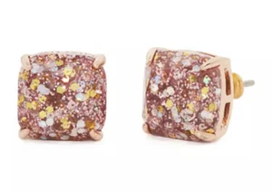 $32 NWT KATE SPADE Opal Mini Small Square Stud EARRINGS- LA20 - Picture 1 of 1