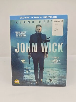 John Wick (Blu-ray/DVD, Widescreen, 2014) Keanu Reeves, Adrianne Palicki - Image 1 of 4