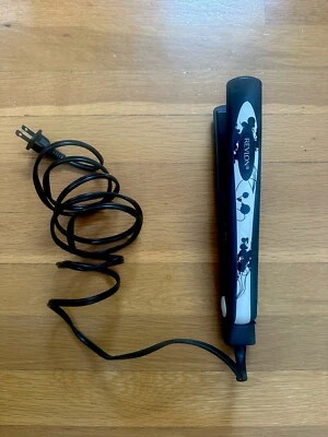 Plancha Plancha Plancha Revlon Modelo RVST2036 1" Blanco y Negro Giratoria Foto 1 de 2