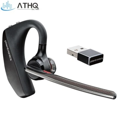 Plantronics Voyager 5200 UC Bluetooth Wireless Mono Headset 206110-101 - Image 1 of 4