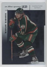 2003-04 In the Game-Used Signature Series Marian Gaborik #16