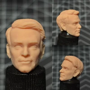 Unpainted 1/12 Charlie Cox Head Sculpt Fit 6'' Action Figure - Picture 1 of 3