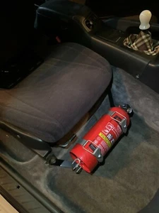 Fire Extinguisher Bracket Holder Mount for Nissan S14 - Secure Your Ride! - Foto 1 di 10