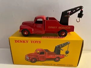 ATLAS DINKY TOYS CITROEN U23 DEPANNEUSE DINKY SERVICE ROUGE REFERENCE 35 A - Imagen 1 de 4