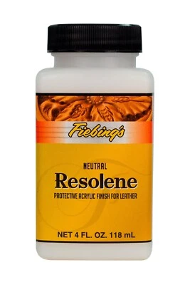 Fiebing's Acrylic Resolene Sealer for Leathercraft in Black or Neutral 4 Fl Oz - Image 1 of 2