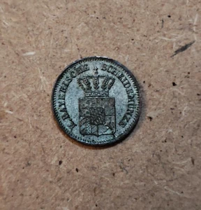 Germany Hesse Darmstadt 1 Kreuzer 1871, near unc - Picture 1 of 3
