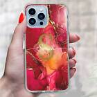 Hybrid Marble Pattern Custom Phone Case Cover For iPhone 15 14 Pro Max 13 12 11