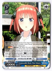 Irreplaceable Bond, Nino Nakano Common The Quintessential Quintuplets 2 5HY/W90- - Picture 1 of 2