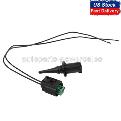 Sensor e plugue de temperatura do ar ambiente externo para Mercedes Benz C E CLK CLS GLK - Imagem 1 de 4