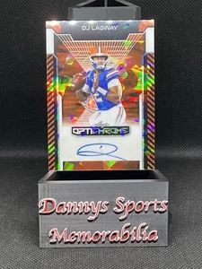๐ฅ DJ Lagway 2025 Optichrome Orange Crystal Color & Jersey Match Auto 2/4 ๐ฅ - Picture 1 of 2