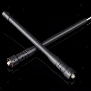 2 Stück 16 Zoll Einziehbare VHF/UHF (144/430 MHz) Dualband-SMA-Buchsenantenne - Afbeelding 1 van 7