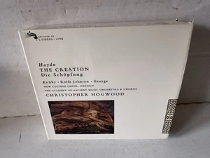 Haydn The Creation Christopher Hogwood Kirkby Rolfe Johnson 2 CD & Booklet - Picture 1 of 6
