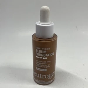 Neutrogena Sensitive Skin Serum Foundation - Pro-Vitamin B5 - Deep 01 - New 1 oz - Picture 1 of 2