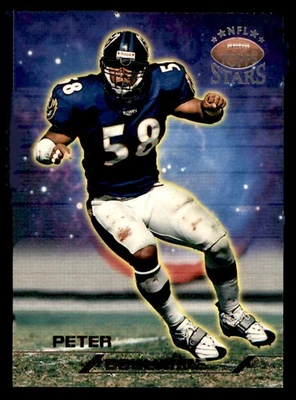 1998 Topps Stars #74 Peter Boulware /3999 Silver Star Baltimore Ravens - Image 1 of 2