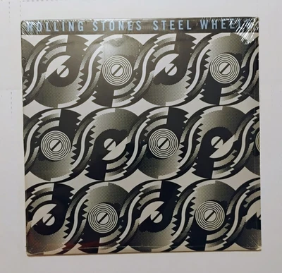 SEALED - THE ROLLING STONES - STEEL WHEELS - 1989 ORIGINAL 1ST PRESSING - Image 1 of 2