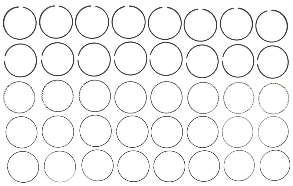 Juego de anillos de pistón de motor MAHLE 41616CP.020 Foto 1 de 4