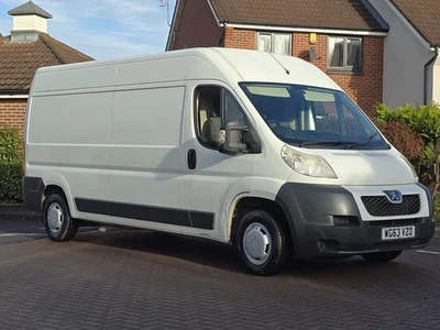 2013 PEUGEOT BOXER LWB 120k MILES  + 12 MONTHS MOT + NO VAT - Image 1 of 4