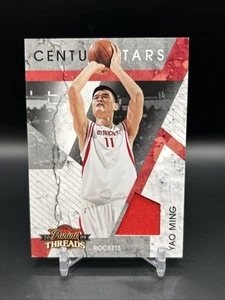 2009-10 Panini Threads Century Stars Yao Ming #6 Materials /250 Rockets - Bild 1 von 3