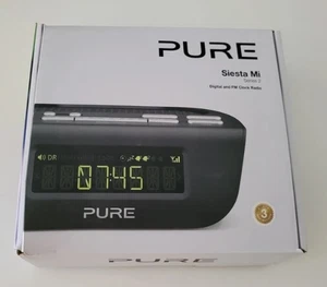 PURE Siesta Mi Serie II Radiowecker DAB+, Lichtsensor UNBENUTZT - Bild 1 von 2