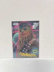 2025 Topps Chrome Star Wars - Chewbacca Galactic Graffiti SSP Case Hit GG-8 - Picture 1 of 2