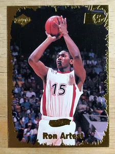 1999 Collector's Edge Rookie Rage Gold #RR1 Ron Artest - Picture 1 of 2