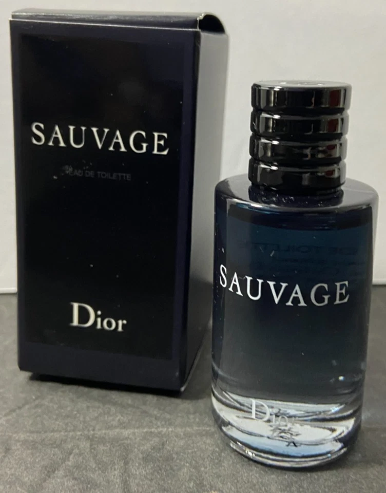Novo Dior Sauvage Toilette Splash 0,34 oz / Viagem Masculina na Caixa - Imagem 1 de 1