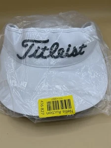 Gorra Titleist Gorra Correa Trasera Blanca Negra Pro V1 Golf Visera Golfista Atlética Para Hombres - Imagen 1 de 2