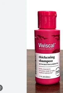 Viviscal Thickening Shampoo w/ Biotin & Keratin Travel Size 1.7 fl oz | 50ml New - Picture 1 of 1