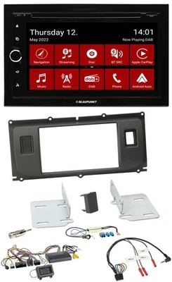 Blaupunkt Lenkrad DVD Bluetooth DAB 2DIN USB Autoradio für Land Rover Evoque Bli - Bild 1 von 4