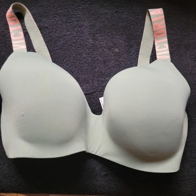 Victoria's Secret Sujetador Mujer 36DDD Rosa Ligeramente Forrado Inalámbrico Camiseta Suave Foto 1 de 4