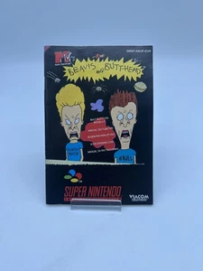 MTV's Beavis and Butt-Head - Super Nintendo - SNES - Nur Anleitung - Bild 1 von 2