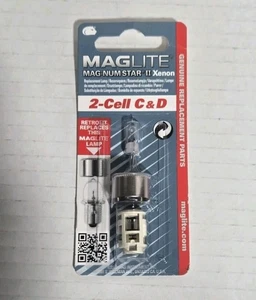 Maglite Flashlight Part 2 Cell C & D Mag-Num Star II Xenon Bulb Lamp 107-000-706 - Picture 1 of 1