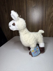 Ganz Webkinz Llama HM432 White Plush Stuffed Animal with Code Tags - Picture 1 of 7