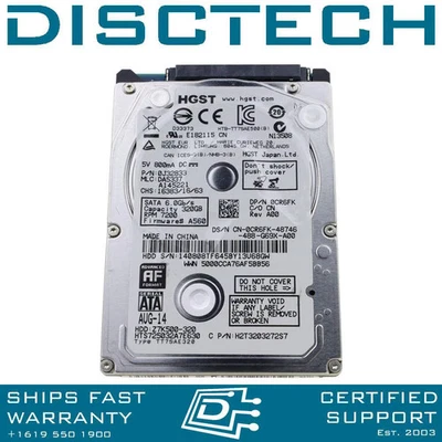 Hitachi Travelstar 320GB SATA Mobile 2.5" Hard Drive 0J32833 HTS725032A7E630 - Image 1 of 3