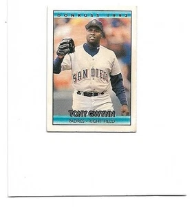 Tony Gwynn 1992 Donruss Cracker Jack Mini #16 - San Diego Padres - Picture 1 of 2