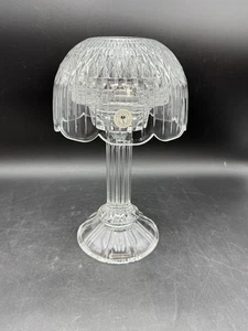 Lg Vintage Bombay Co. Colonna lampada fata cristallo trasparente piombo pesante 24% ~Slovacchia - Foto 1 di 10